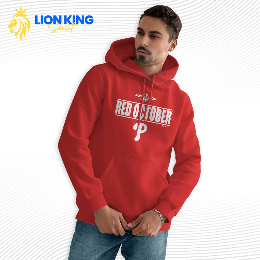 Philadelphia Phillies Red October Hoodie Phillies Red October Hoodie