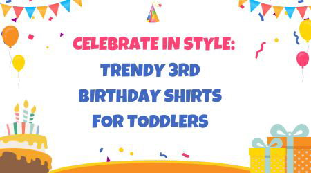 3rd Birthday Shirts