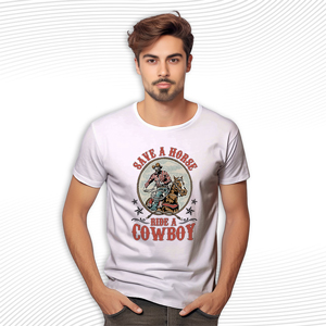 Save A Horse Ride A Cowboy T Shirt
