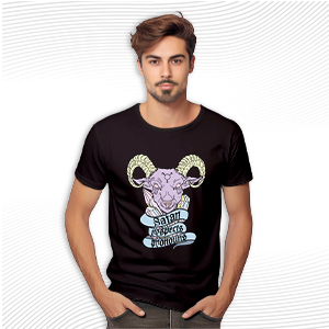Satan Respects Pronouns T Shirt