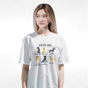 Cute Science Teacher Lab Dog Lover T Shirt