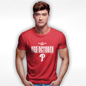 Red October Shirt Phillies World Series