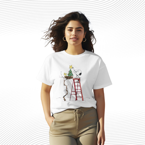 Charlie Brown Snoopy Christmas T Shirt