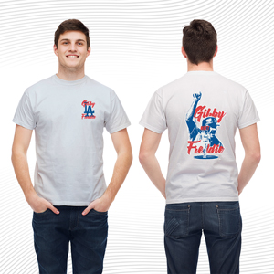 Dodgers Gibby Meet Freddie Championship T Shirt